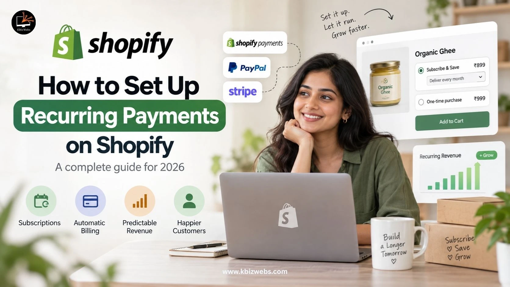 How to Set Up Automatic Recurring Payments on Shopify